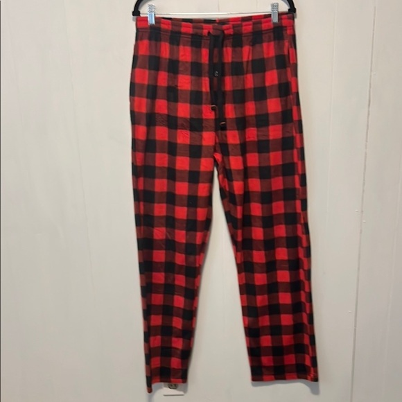 Hawke&Co Plaid Red and Black Men's Pants - Picture 1 of 3